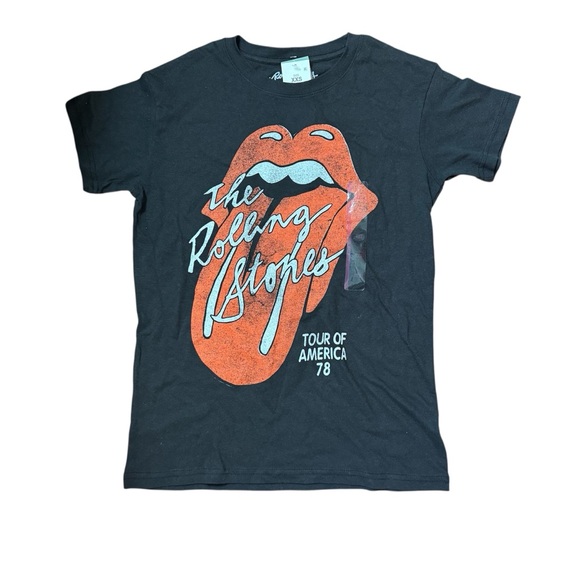 The Rolling Stones Charcoal Tee - Picture 1 of 5